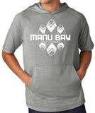Manu Bay Surf Company SURFBOARDS Lightweight Hoodie Tee Shirt - Yoga Clothing for You