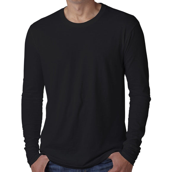 Mens Fitted Long Sleeve Tee Shirt - Yoga Clothing for You - 1