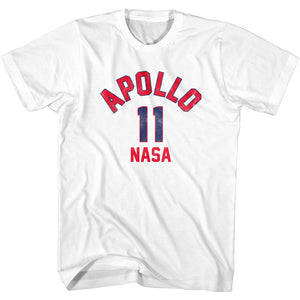 NASA Vintage Apollo 11 Logo White T-shirt