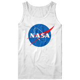 NASA Meatball Logo White Tank Top
