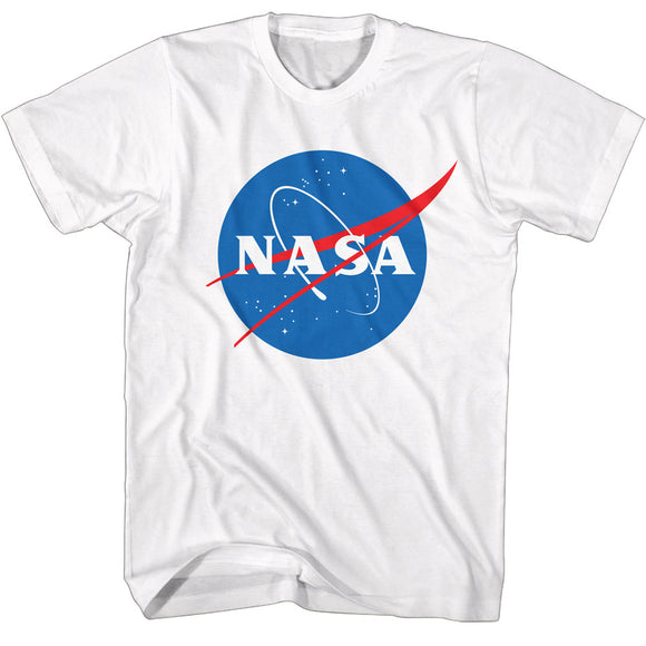NASA Meatball Logo White Tall T-shirt