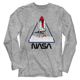 NASA Long Sleeve T-Shirt Space Shuttle Cloud of Smoke Tee