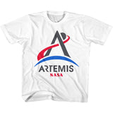 NASA Kids T-Shirt Artemis Program Logo Tee