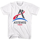 NASA Artemis Program Logo White T-shirt