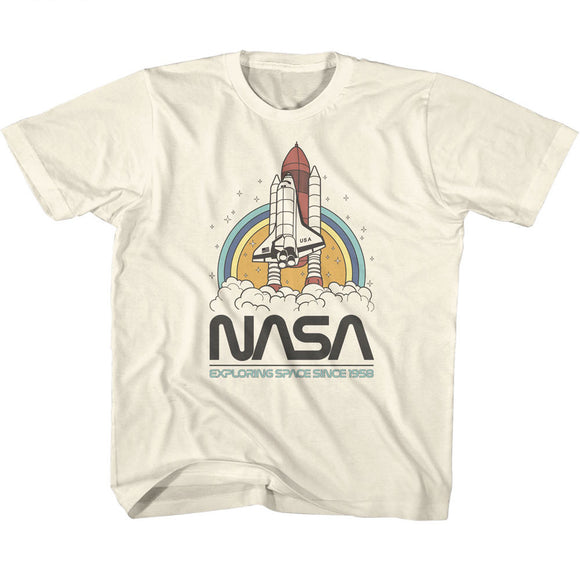 NASA Kids T-Shirt Exploring Space Since 1958 Tee