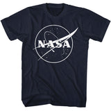 NASA Meatball Logo with Stars Navy Tall T-shirt