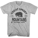 Smoky Mountains Est 1926 Grey T-shirt