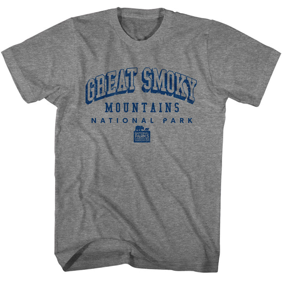 Smoky Mountain Collegiate Grey T-shirt