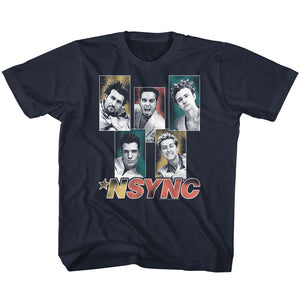 Nsync Kids T-Shirt Band Members Collage Tee
