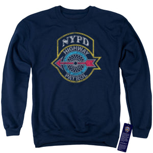 NYPD Sweatshirt Highway Patrol Navy Pullover - Yoga Clothing for You