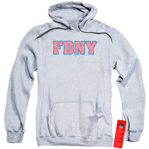 FDNY Hoodie New York Fire Dept Logo Heather Hoody - Yoga Clothing for You