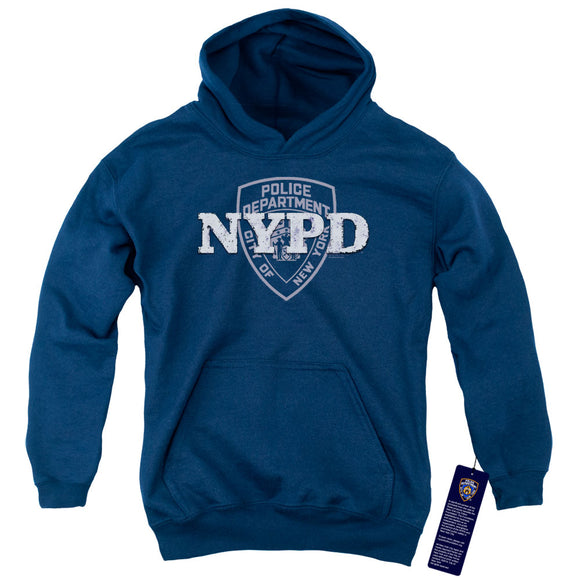 NYPD Kids Hoodie New York Police Dept Logo Navy Blue Hoody - Yoga Clothing for You