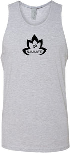 Black Namaste Lotus Premium Yoga Tank Top - Yoga Clothing for You