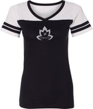 Grey Namaste Lotus Powder Puff Yoga Tee Shirt - Yoga Clothing for You