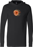 OHM Sun Lightweight Yoga Hoodie Tee Shirt - Yoga Clothing for You