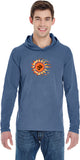 OHM Sun Pigment Hoodie Yoga Tee Shirt - Yoga Clothing for You