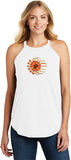 OHM Sun Triblend Yoga Rocker Tank Top - Yoga Clothing for You