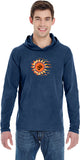 OHM Sun Pigment Hoodie Yoga Tee Shirt - Yoga Clothing for You