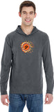 OHM Sun Pigment Hoodie Yoga Tee Shirt - Yoga Clothing for You