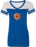 OHM Sun Powder Puff Yoga Tee Shirt - Yoga Clothing for You