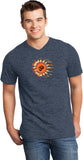 OHM Sun Important V-neck Yoga Tee Shirt - Yoga Clothing for You