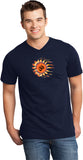 OHM Sun Important V-neck Yoga Tee Shirt - Yoga Clothing for You