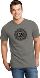 Black Ornate OM Important V-neck Yoga Tee Shirt - Yoga Clothing for You