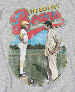 The Bad News Bears Long Sleeve T-Shirt Movie Cover Photo Heather Tee - Yoga Clothing for You