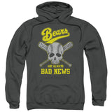 The Bad News Bears Hoodie Always Bad Skull Charcoal Hoody - Yoga Clothing for You