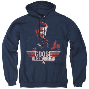 Top Gun Hoodie Goose is My Wingman Navy Hoody - Yoga Clothing for You