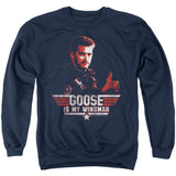 Top Gun Sweatshirt Goose is My Wingman Navy Pullover - Yoga Clothing for You