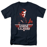 Top Gun T-Shirt Goose is My Wingman Navy Tee - Yoga Clothing for You