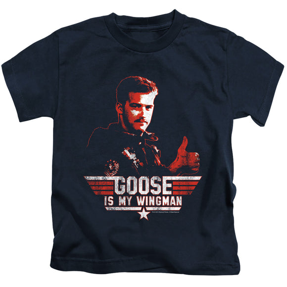 Top Gun Boys T-Shirt Goose is My Wingman Navy Tee - Yoga Clothing for You