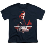 Top Gun Kids T-Shirt Goose is My Wingman Navy Tee - Yoga Clothing for You
