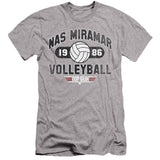 Top Gun Slim Fit T-Shirt Volleyball Heather Tee - Yoga Clothing for You