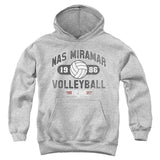 Top Gun Kids Hoodie Volleyball Heather Hoody - Yoga Clothing for You