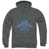 Top Gun Hoodie Maverick F-14 Tomcat Charcoal Hoody - Yoga Clothing for You