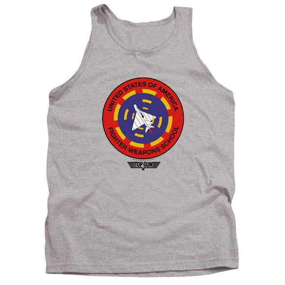 Top Gun Tanktop Fighter Weapons School Heather Tank - Yoga Clothing for You