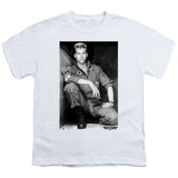 Top Gun Kids T-Shirt Iceman Portrait White Tee - Yoga Clothing for You