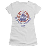 Top Gun Juniors T-Shirt Volleyball Tournament White Tee - Yoga Clothing for You