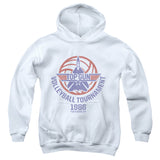 Top Gun Kids Hoodie Volleyball Tournament White Hoody - Yoga Clothing for You