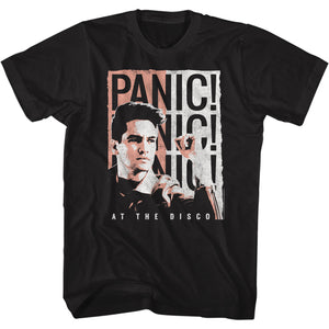 Panic At The Disco Album Cover Black Tee Shirt - Yoga Clothing for You