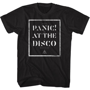 Panic At The Disco Death Of A Bachelor Black Tee Shirt - Yoga Clothing for You