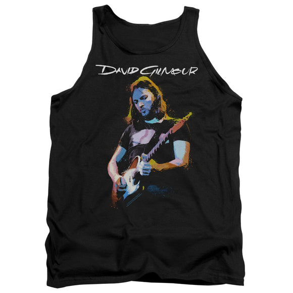 David Gilmour Tanktop Classic Portrait Black Tank - Yoga Clothing for You