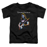 David Gilmour Toddler T-Shirt Classic Portrait Black Tee - Yoga Clothing for You