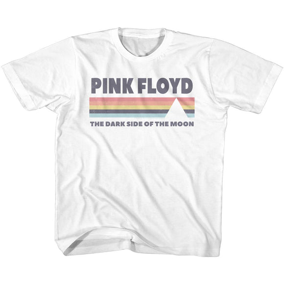 Pink Floyd Kids T-Shirt The Dark Side of the Moon White Tee - Yoga Clothing for You