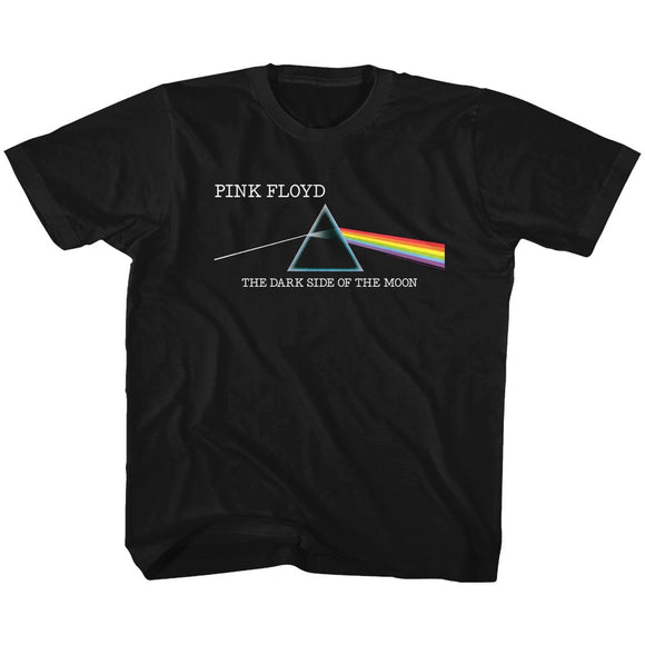 Pink Floyd Kids T-Shirt The Dark Side of the Moon Album Black Tee - Yoga Clothing for You