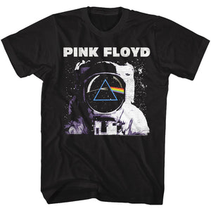 Pink Floyd Tall T-Shirt Astronaut Black Tee - Yoga Clothing for You