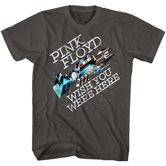 Pink Floyd T-Shirt Wish You Were Here In Space Smoke Tee - Yoga Clothing for You