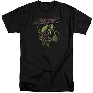 Poison Tall T-Shirt Cat Logo Black Tee - Yoga Clothing for You